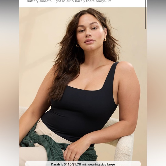 SMOOTHEZ Square Neck Bodysuit - NWT - Picture 1 of 5